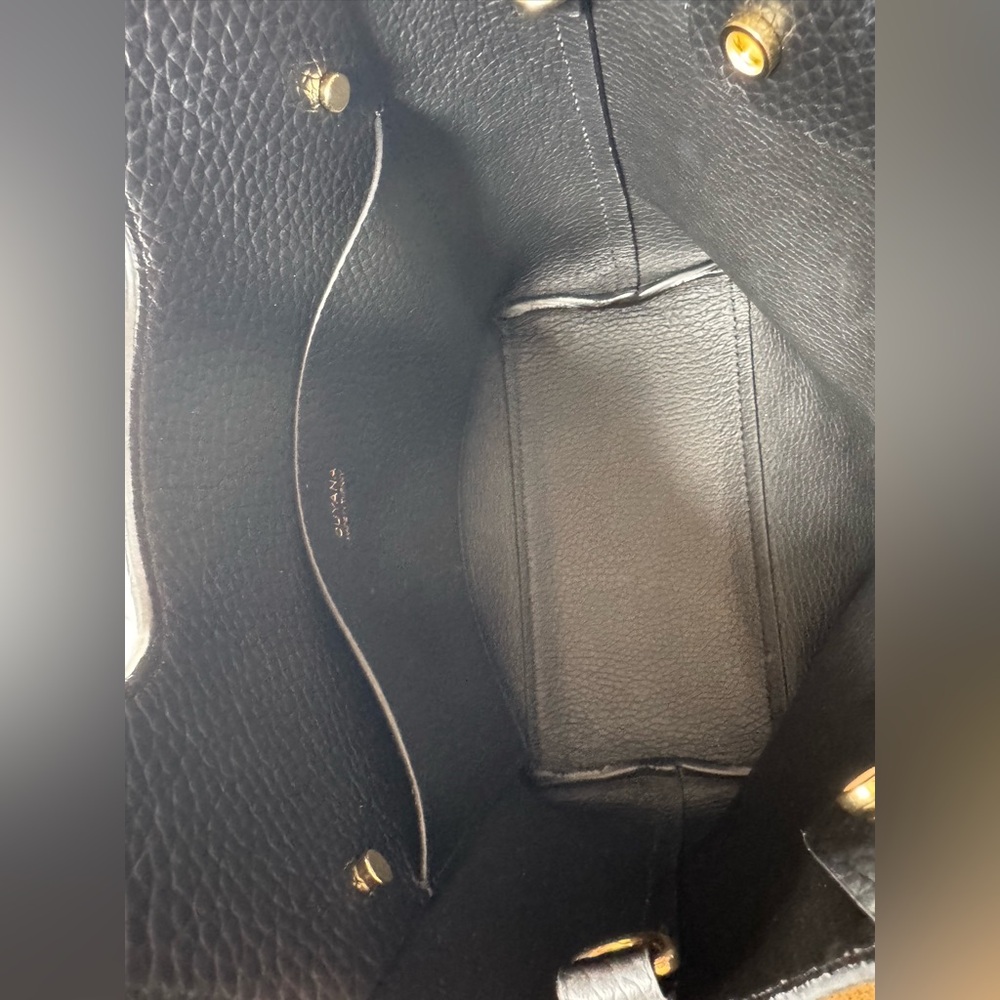 NEW Cuyana Mini System Tote in Black Pebbled Leather - Picture 12 of 12